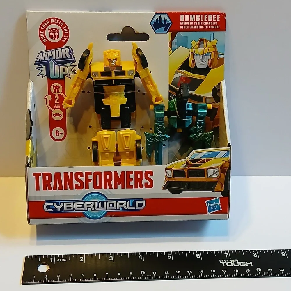 Transformers Cyberworld Armored Cyber Changers Bumblebee
